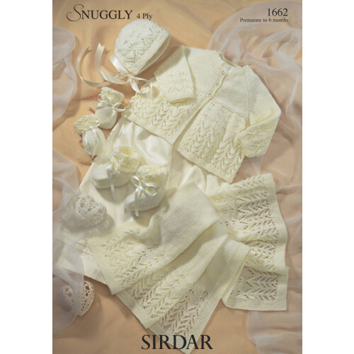 (1662) Copy Sirdar Patterns For 12 Months,Premature 3year 2