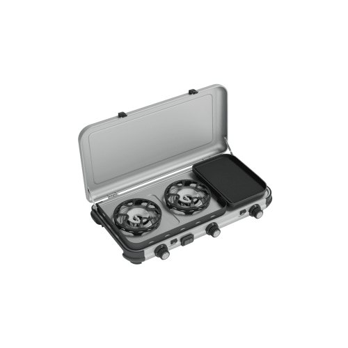 Camping Kitchen 2 Multi-Cook 2 Burner Stove 1