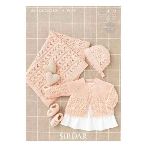 (4508) Copy Sirdar Patterns For 12 Months,Premature 3year 2