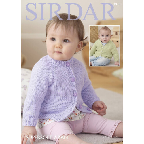 (4826) Copy Sirdar Patterns For 12 Months,Premature 3year 2