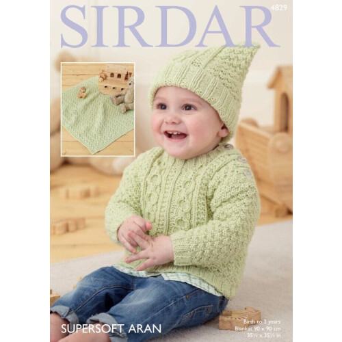 (4829) Copy Sirdar Patterns For 12 Months,Premature 3year 2
