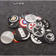 4Pcs wheel center hub caps cover decal stickers 60mm (Note number please)
