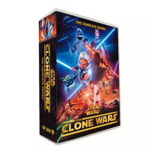 Star Wars[DVD] The Clone Wars Season 1-7 DVD Complete Series 25-Disc