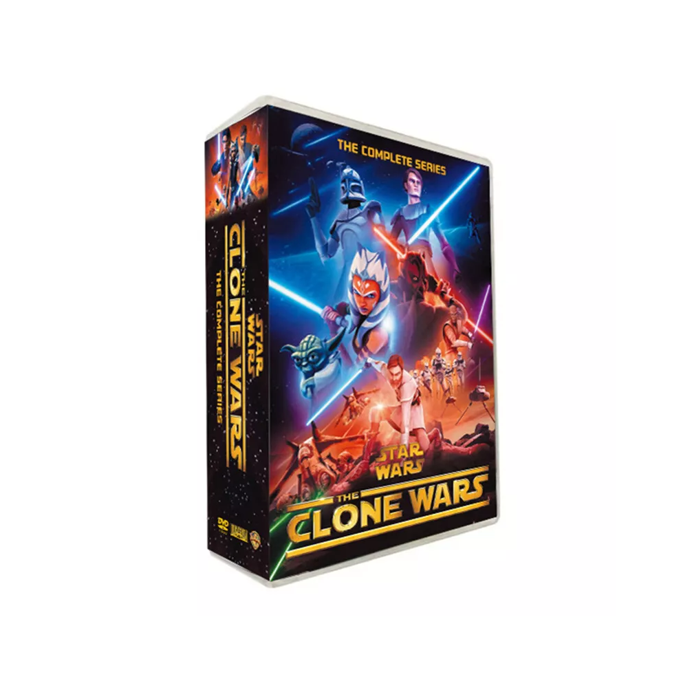 Star Wars[DVD] The Clone Wars Season 1-7 DVD Complete Series 25-Disc