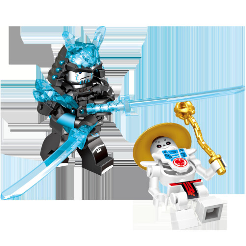 32 delar per set Ninjago minifigurer byggstenar leksaker DIY-present 2
