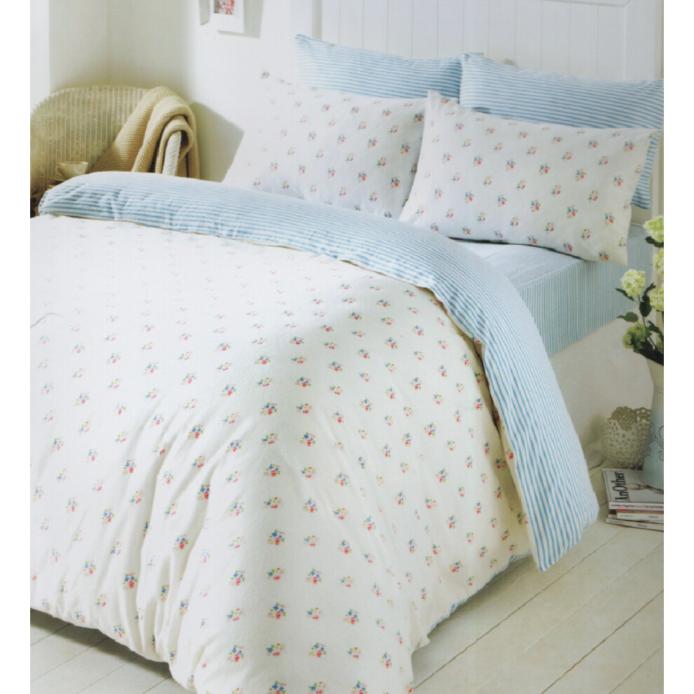 (Blue) Molly Duvet Cover & Pillow Case Set