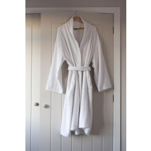 (Terry) Victoria London Bathrobe Dressing Gown House Coat Waffle Cotton Terry Towelling