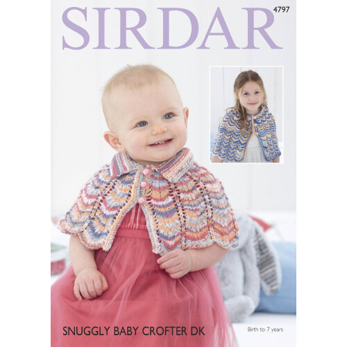 (4797) Copy Sirdar Patterns Birth To 7 Years Kid Cardigan 2