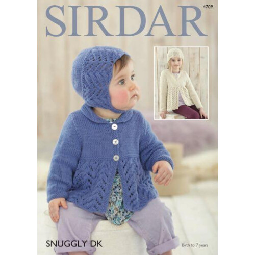(4709) Copy Sirdar Patterns Birth To 7 Years Kid Cardigan 2