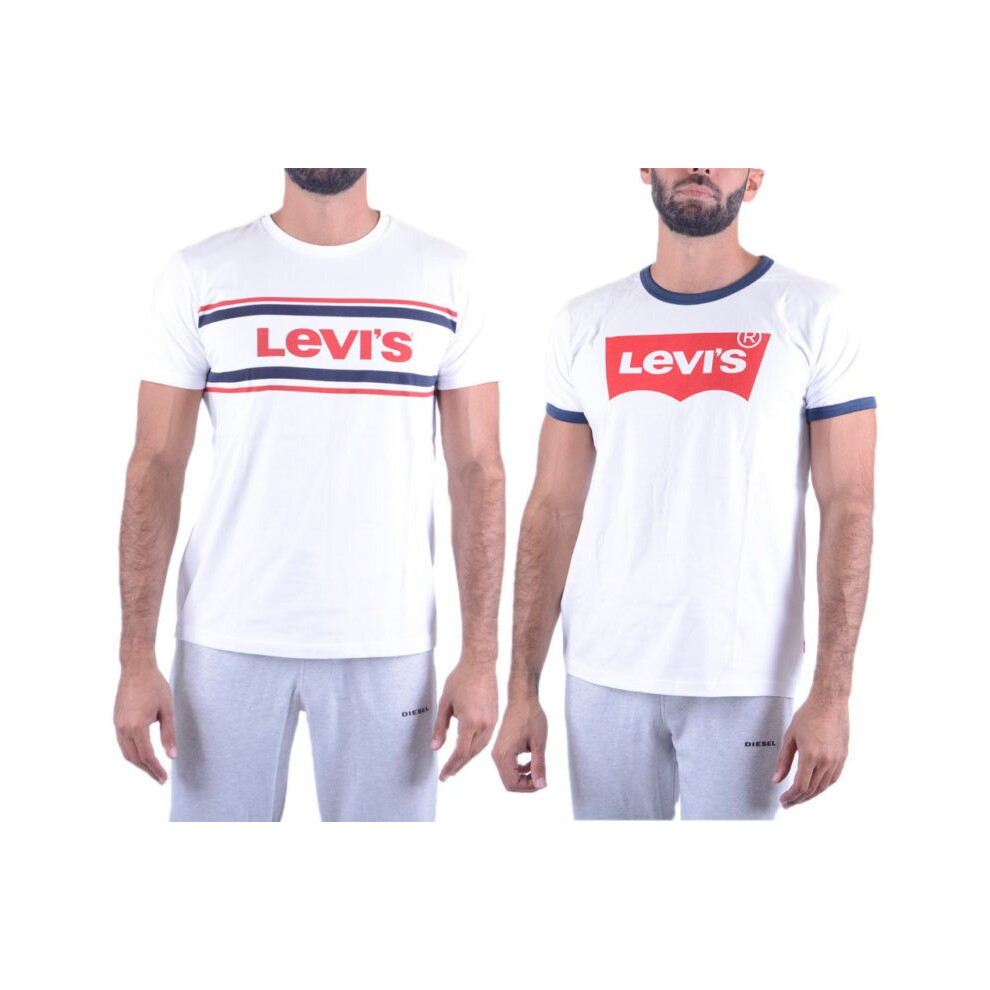 (S, 39636-0007) LEVIS Men's T Shirt Cotton Summer Beach Top