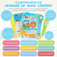 (Type 9) Education Point Reading Machine Indonesian English Arabic Russian Thai