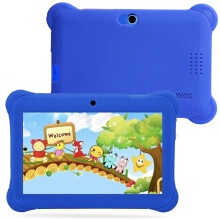 (Blue) Education Toy 7 Inch Kids Tablet 8GB RAM 1GB for Android 4.4 Quad Core