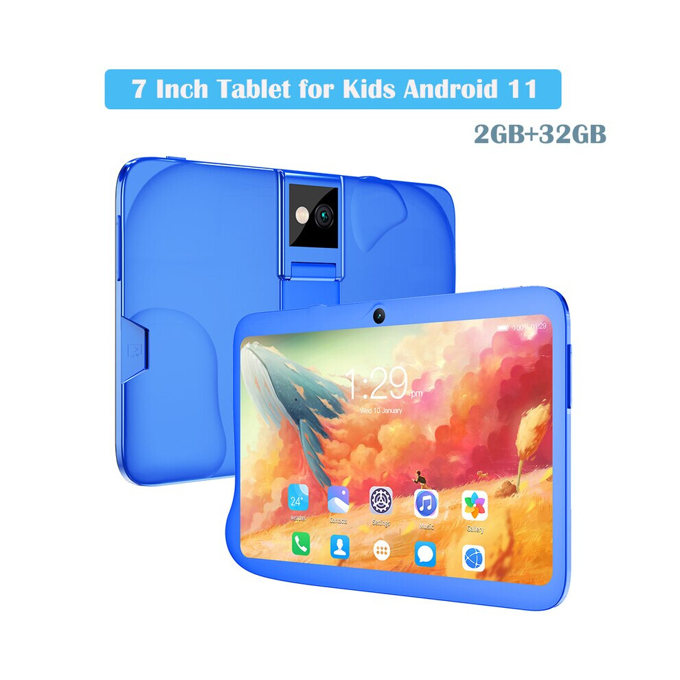 (Biue-Us) Learning Tablet For Kids Android 11 7 Inch 2Gb 32Gb Kids Tablet Toddler 9069499965291