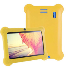 (Yellow) Learning Tablet for Kids Android 10 7 Inch 2GB 16GB Kids Tablet Toddler
