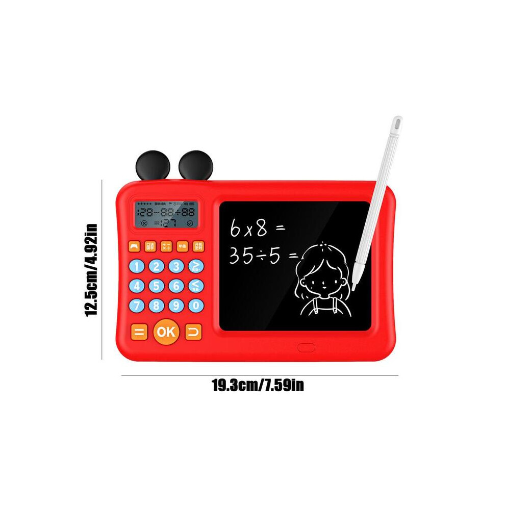 Photos - Educational Toy  Kids Learning Math Trainer Learning  Toddler Games Math(Red)