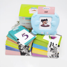 (B-255 Vietnamese) Baby Early Educational Learning English Talking Flash Card Words Reading