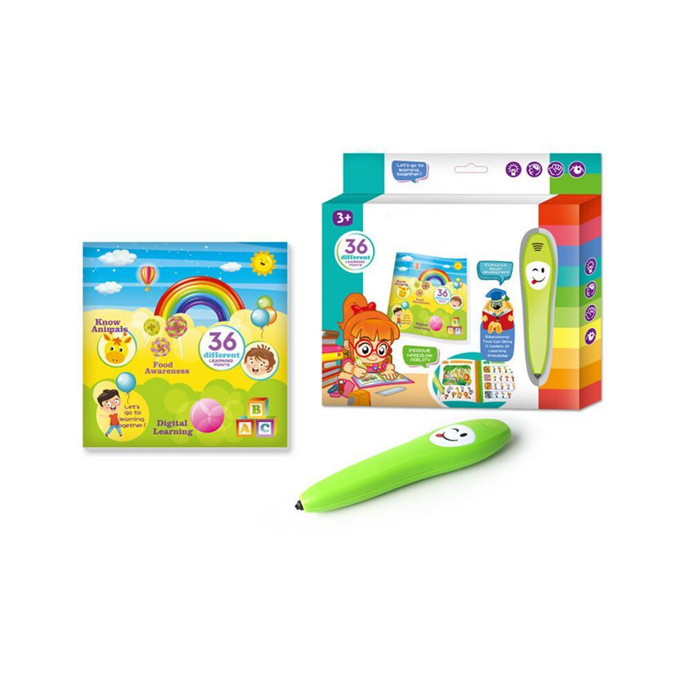 Children Smart Reading Pen Scan Reader Pen Educational Early English Learning-image-OPC-PDR56DW-NEW
