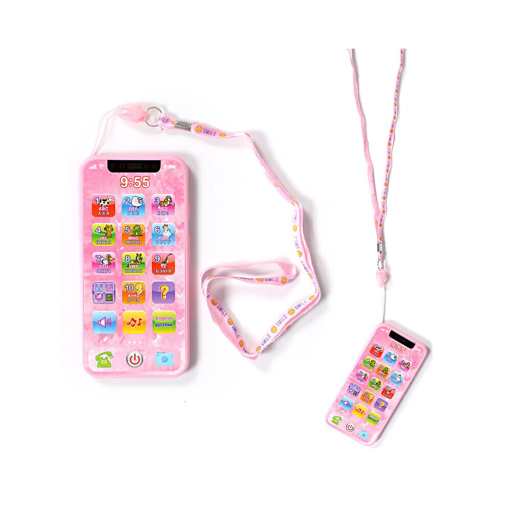 Photos - Other Toys Russian Language Toy Phone For Baby Kid Early Educational Learning Machine