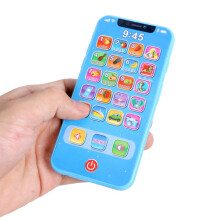 Russian language Numbers Words Learning Machines Baby toy phone animal