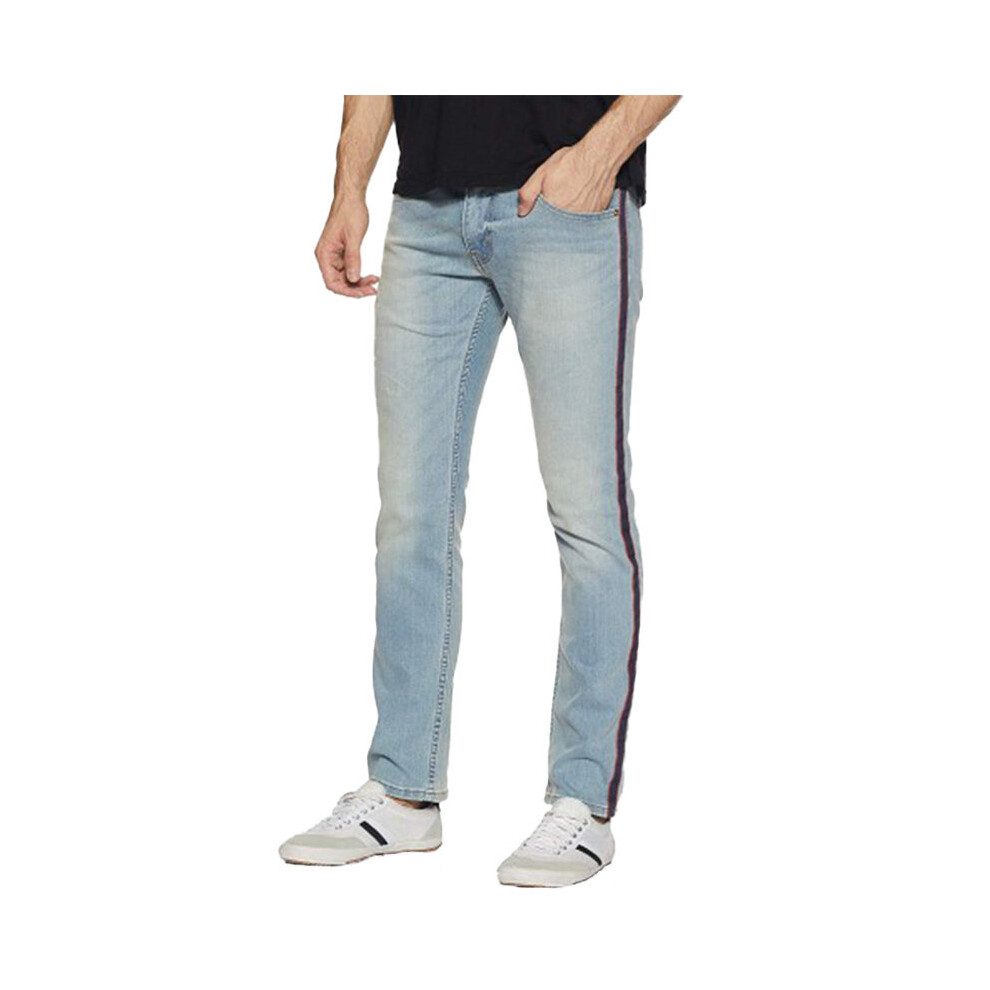 Levi's (W28 L30) 65504 Mens Jeans Stretch Straight Fit Denim
