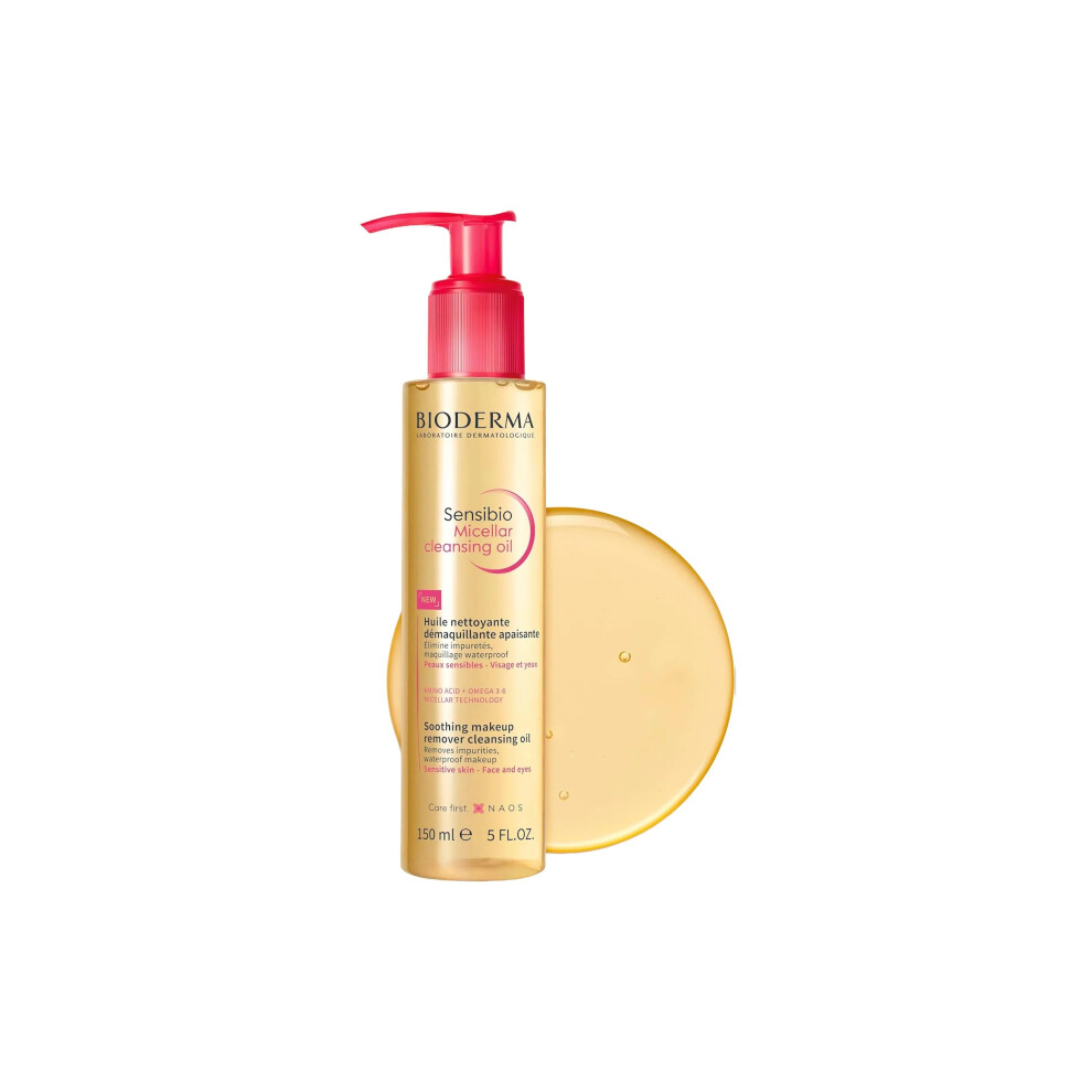 Bioderma Sensibio Micellar Oil 150ml; Wash-Off Micellar Oil Cleanser