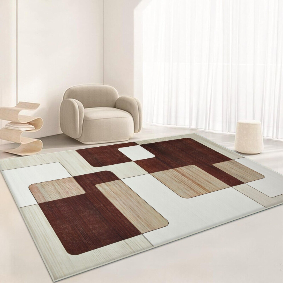 (160CMx230CM, Viva) Non-Slip Rugs Living Room Runner Printed Rug Carpet Mat-image-OPC-PDR2GYG-NEW