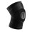(Black Grey) Adjustable Strap Elastic Support Knee Brace 1