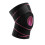 (Black Pink) Adjustable Strap Elastic Support Knee Brace 1