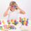Rainbow Wooden Rings 3