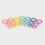 Rainbow Wooden Rings 5