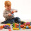 Rainbow Wooden Bowls 3