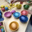 Rainbow Wooden Bowls 4