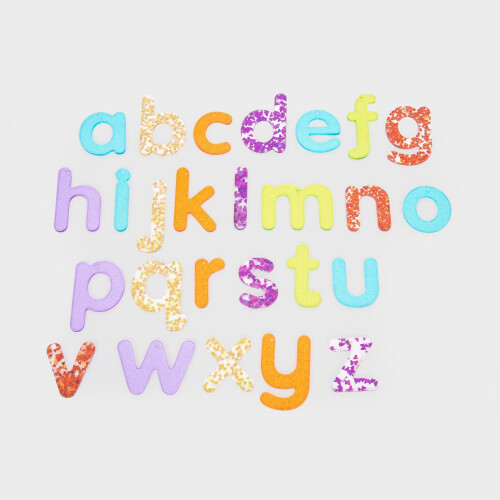 Rainbow Glitter Letters 1