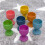 Rainbow Wooden Egg Cups 11