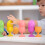 Rainbow Wooden Egg Cups 21