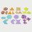 Rainbow Glitter Shapes 16
