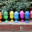Rainbow Wooden Egg Cups 18
