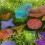 Rainbow Glitter Shapes 8