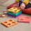 Rainbow Wooden Shape Stacker 3