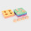 Rainbow Wooden Shape Stacker 17