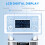 Homcom HOMCOM Ice Maker Machine Counter Top Ice Cube Maker for Home 20kg in 24 Hrs 3