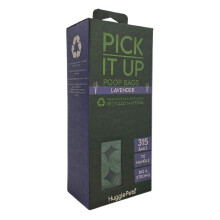 (21 Rolls (315pk)) HugglePets Pick It Up Lavender Dog Poop Bags