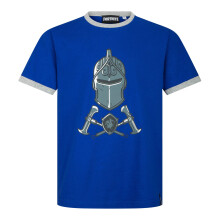 (13-14) Fortnite Knight Blue Short Sleeved Sizes 9 - 14