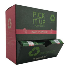 (54 Rolls (810pk)) HugglePets Pick It Up Baby Powder Dog Poop Bags