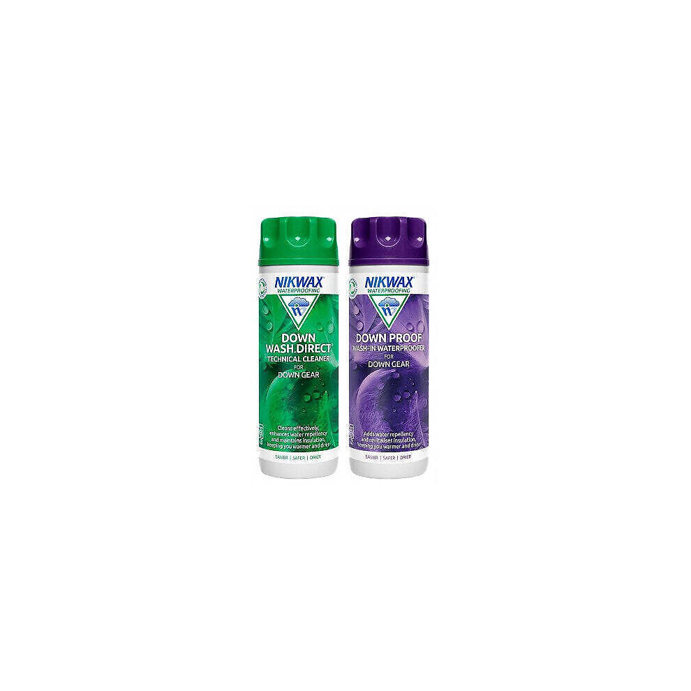 Nikwax Down Proof Direct . Down Wash Twin Pack