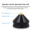 Speaker Spike Practical Shockproof M23x20 Amplifier Turntable Isolation Stand Feet Cone Base For Subwoofer 2