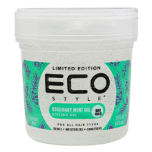 Eco Style, Työntögel, Max Hold, Kaikille Hiustyyppien, Rosemary Mint Öljy, 16 oz (454 g)