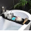 Bath Extendable Caddy Tray Bathtub Organizer Expandable Bathroom Rack 3