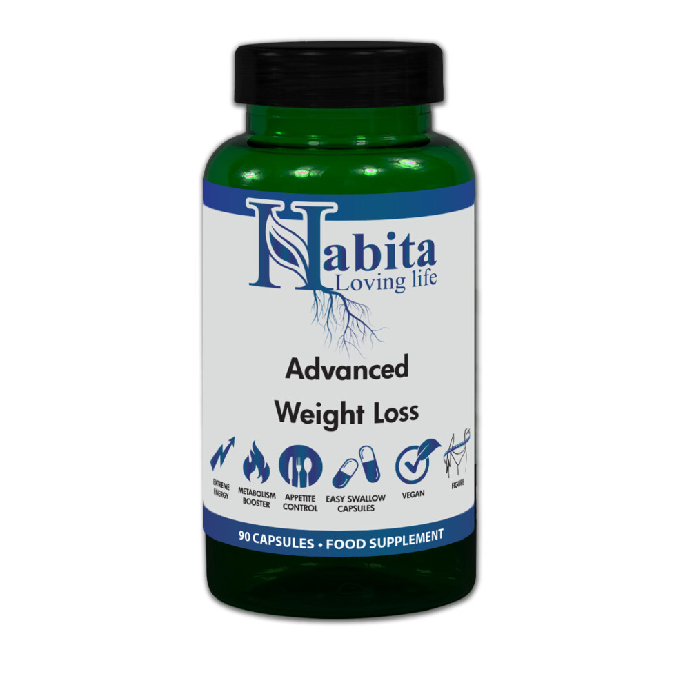 Habita Advanced Slimming Weight Loss Appetite Suppressant Diet Capsules 90