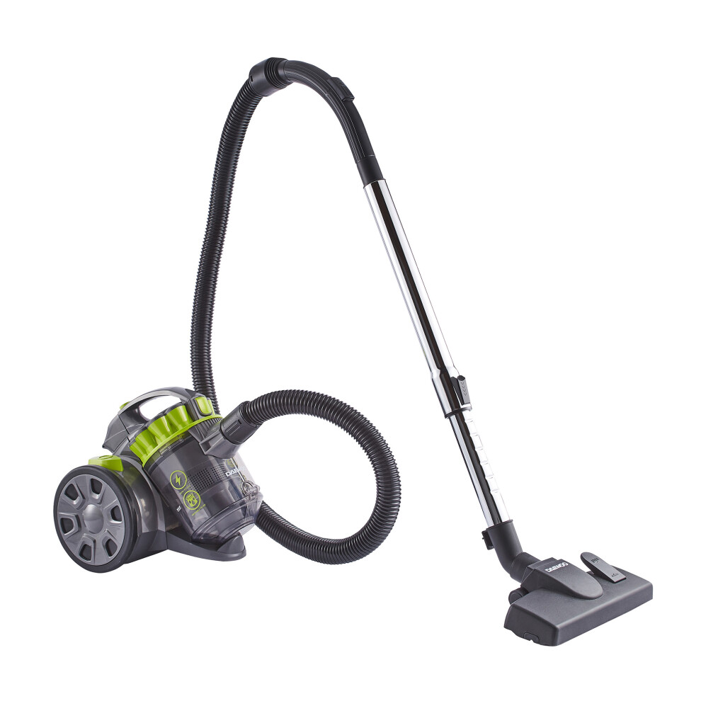 Daewoo 700W Tornado Cyclonic Bagless Cylinder Vacuum Cleaner Dry Carpet Floor 700W  Easy Wash HEPA Filter Cyclonic Suction FLR00046